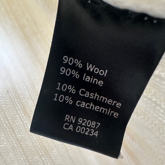 Wool mock neck sweater tunic dress - Picture 6 of 9